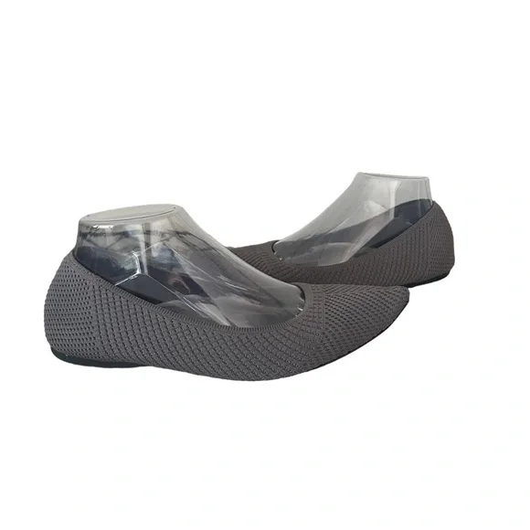 Alfani Womens Flats Grey Knit Step N Flex Poppy Pointed Toe Ballet Size 9M - Picture 5 of 15